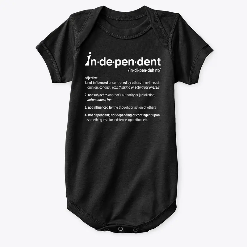 Independent: Defined Onesie