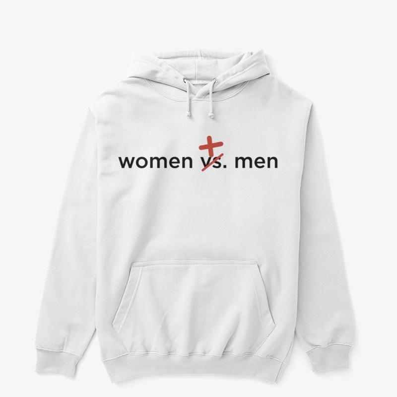 “Women + Men” Classic Pullover Hoodie