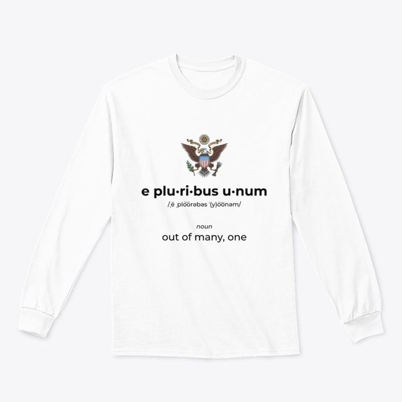 “E Pluribus Unum” Long-Sleeve Tee